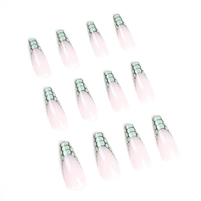 Nail Stickers French Nail Art Texture Patch